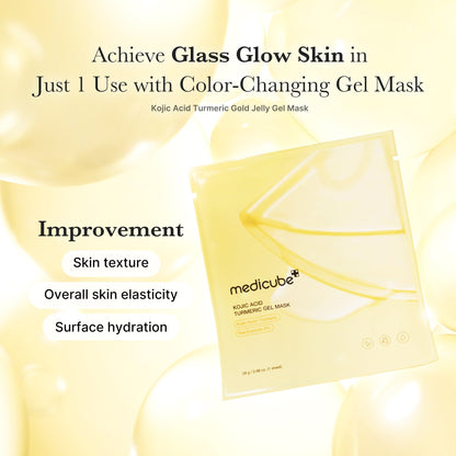 Medicube [Subscr.] Kojic Acid Turmeric Gold Jelly Gel Mask