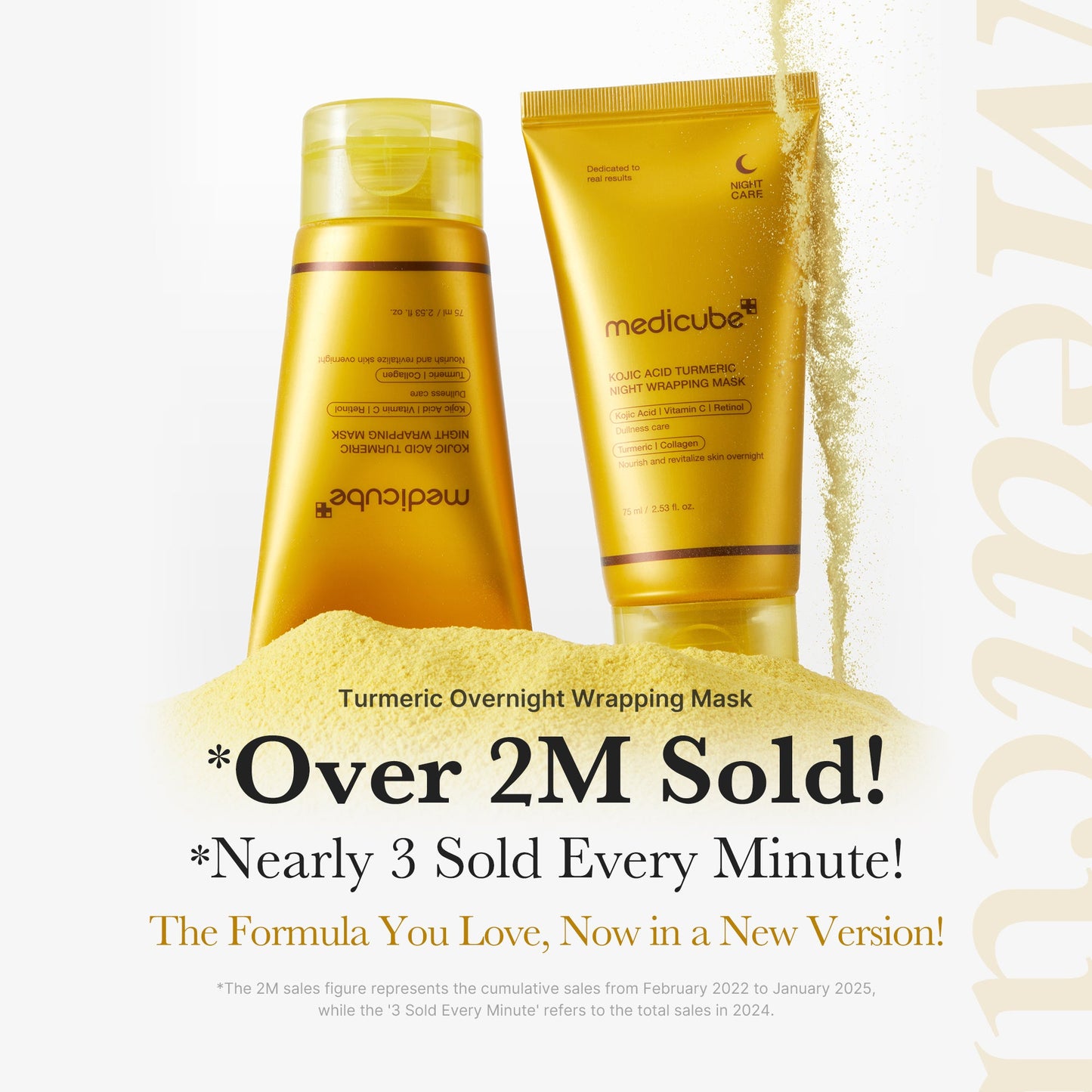 Medicube [Subscr.] Kojic Acid Turmeric Overnight Wrapping Mask
