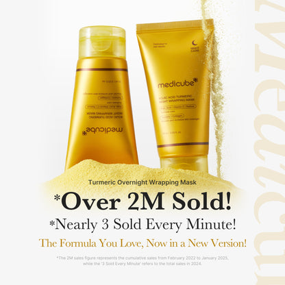 Medicube [Subscr.] Kojic Acid Turmeric Overnight Wrapping Mask