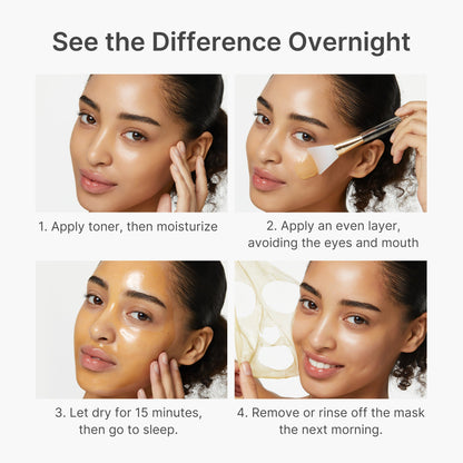 Medicube [Subscr.] Kojic Acid Turmeric Overnight Wrapping Mask