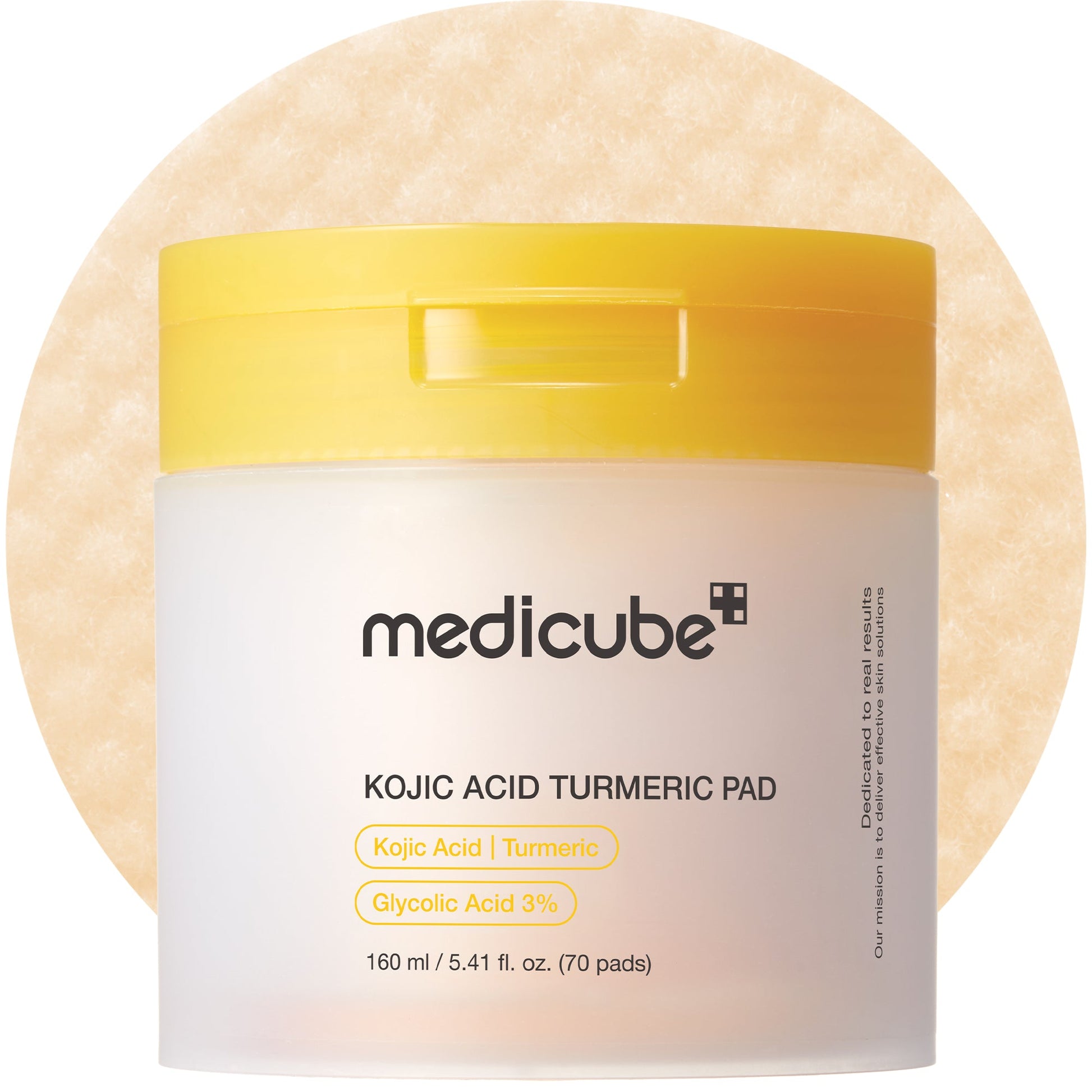 Medicube [Subscr.] Kojic Acid Tumeric Toner Pad