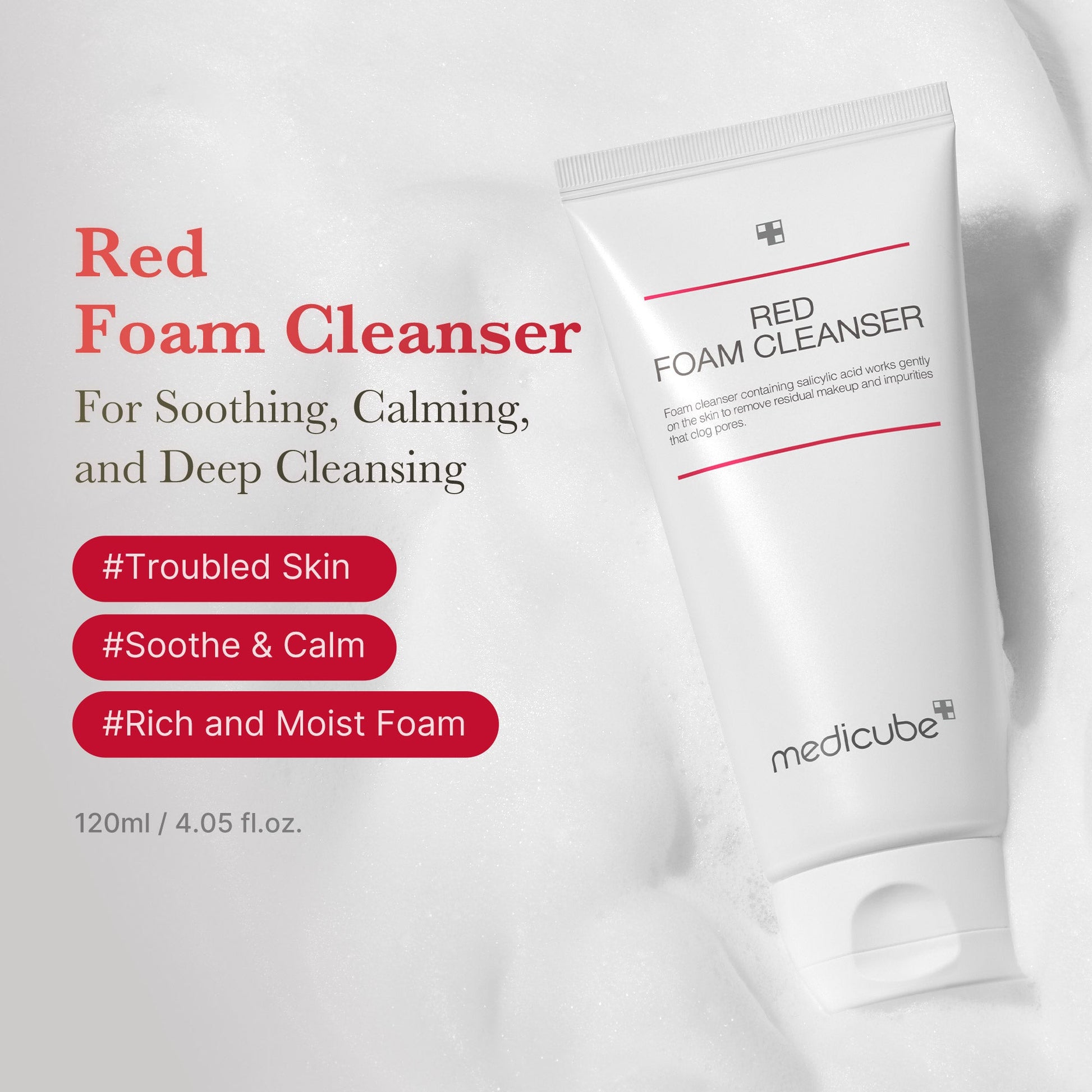 Medicube [Subscr.] Red Foam Cleanser