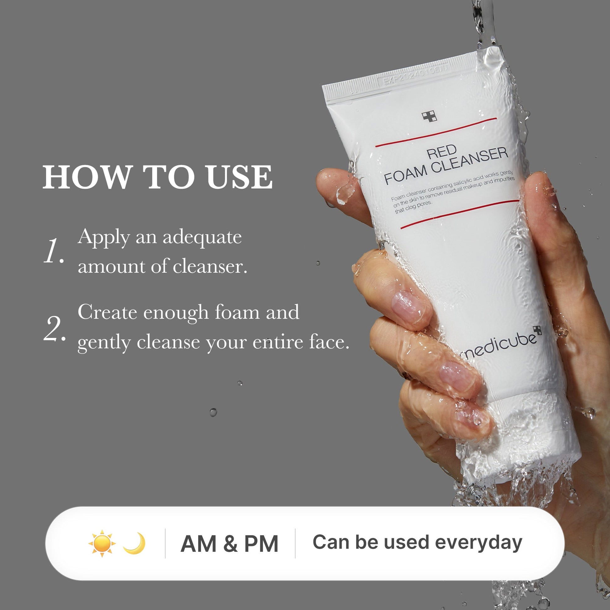 Medicube [Subscr.] Red Foam Cleanser