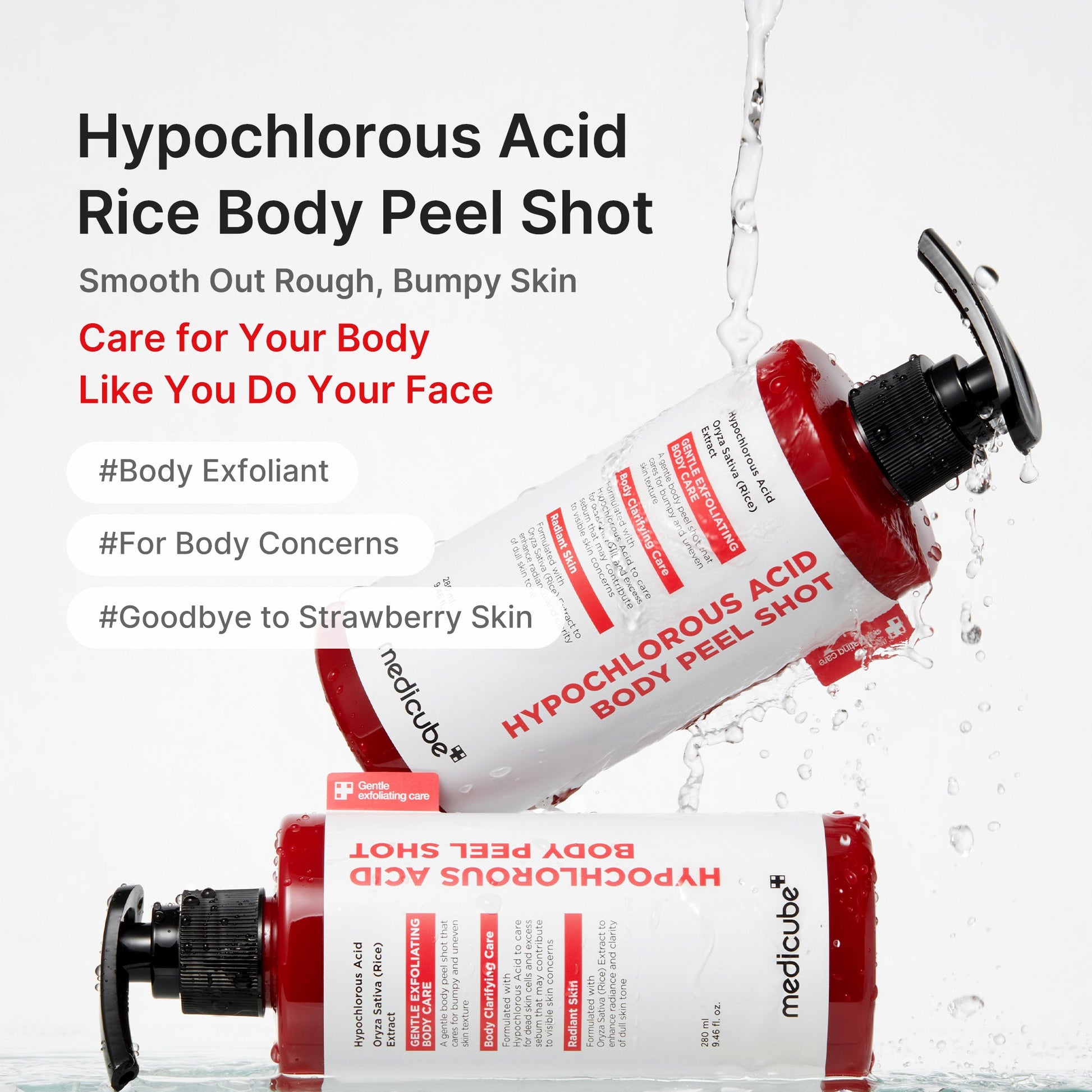 Medicube Hypochlorous Acid Rice Body Peel Shot