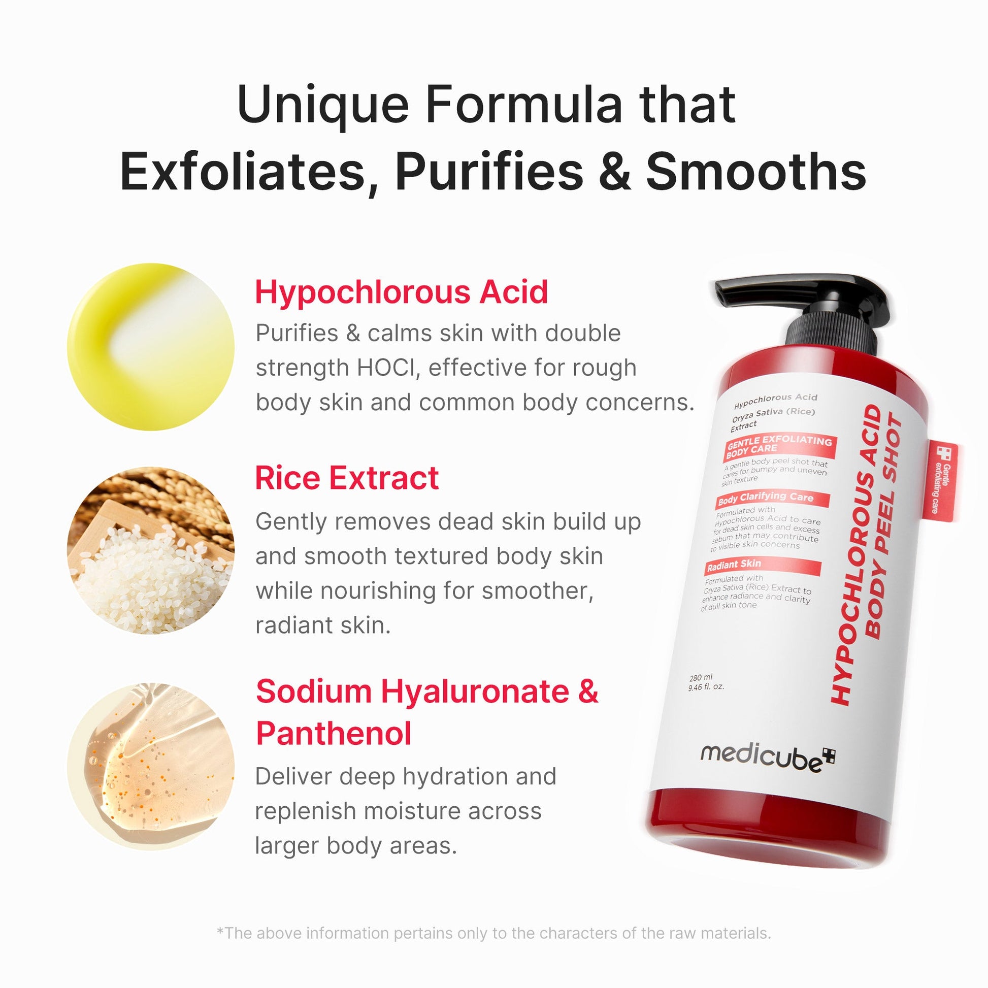 Medicube Hypochlorous Acid Rice Body Peel Shot