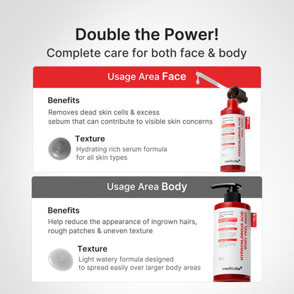 Medicube Hypochlorous Acid Rice Body Peel Shot