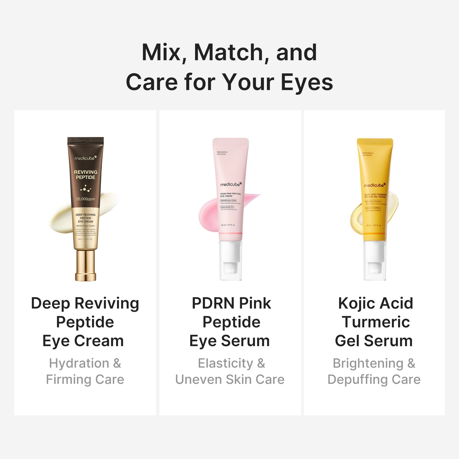 Medicube Kojic Acid Tumeric Eye Gel Serum