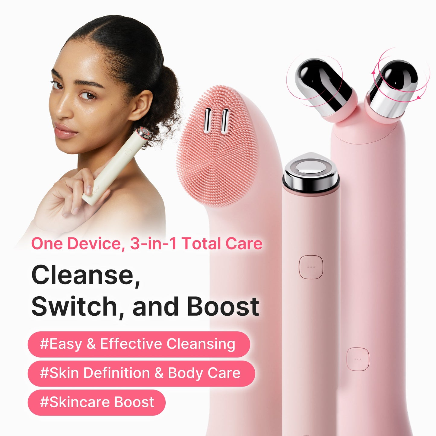 Medicube medicube Mini Booster Pro Plus | 3-in-1 Korean Facial Device