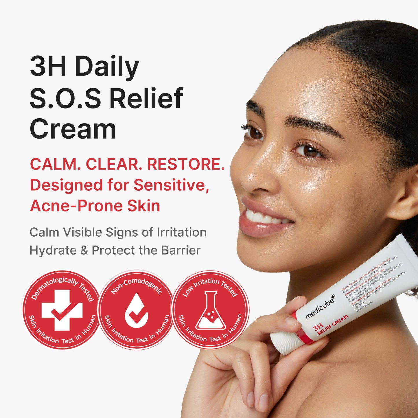 Medicube medicube 3H Daily Relief Cream | Daily Soothing Moisturizer for All